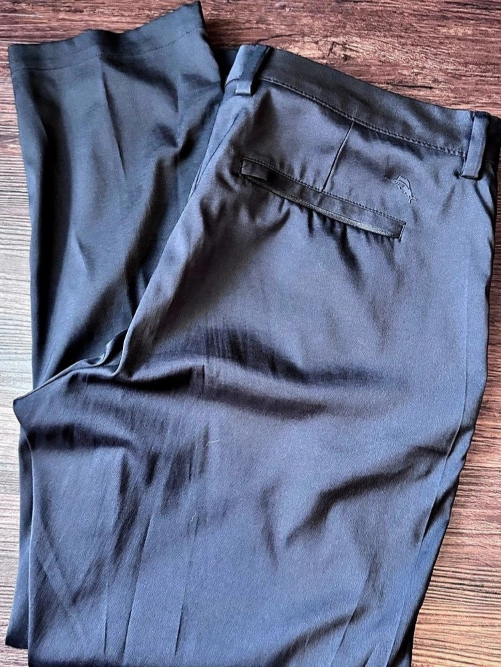 Tommy Bahama Pants Island Zone Men's Chip Shot Performance Fits 39 x 29.5 Black